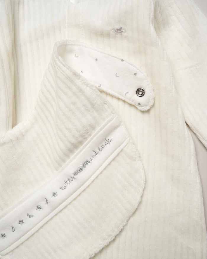 Ribbed Velour Nursery Layette Set Set Rock a Bye Baby