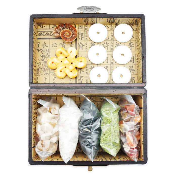 Rich Man's Chest with Treasures