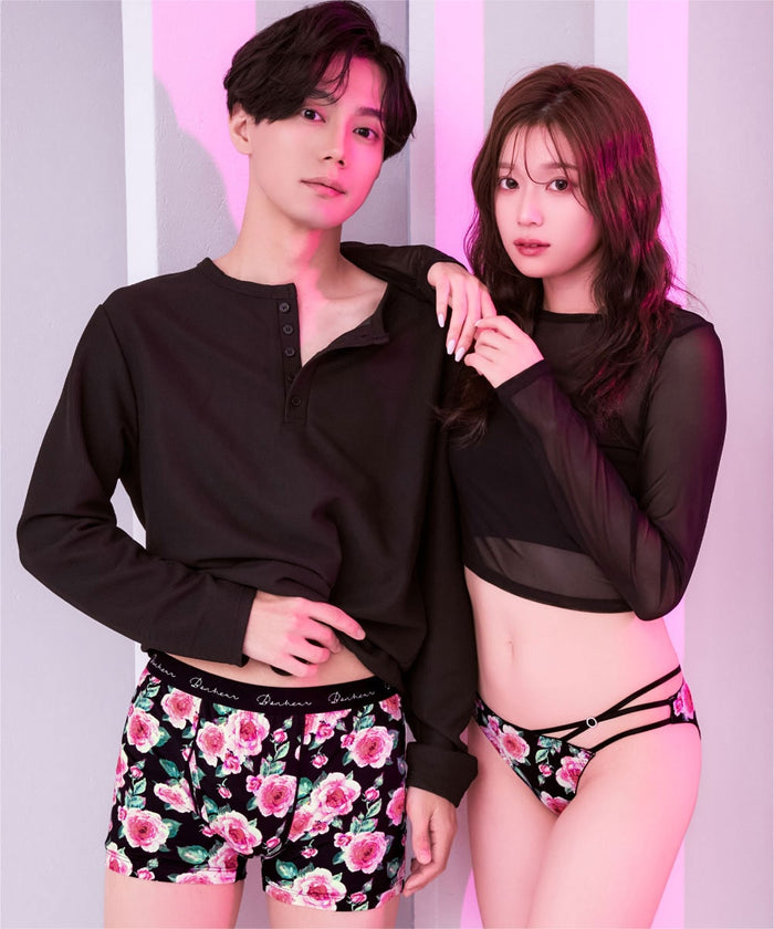 Rose Print Boxer (Men's)