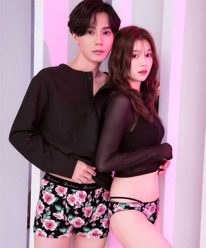 Rose Print Boxer (Men's)