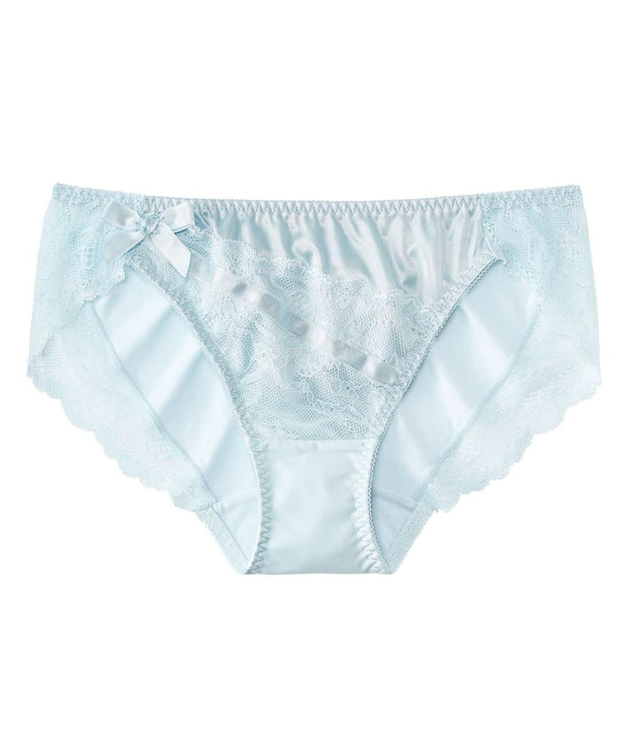 Satin Lace Bikini Panty