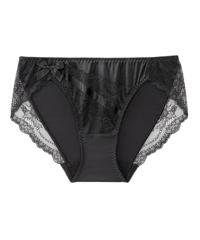 Satin Lace Bikini Panty