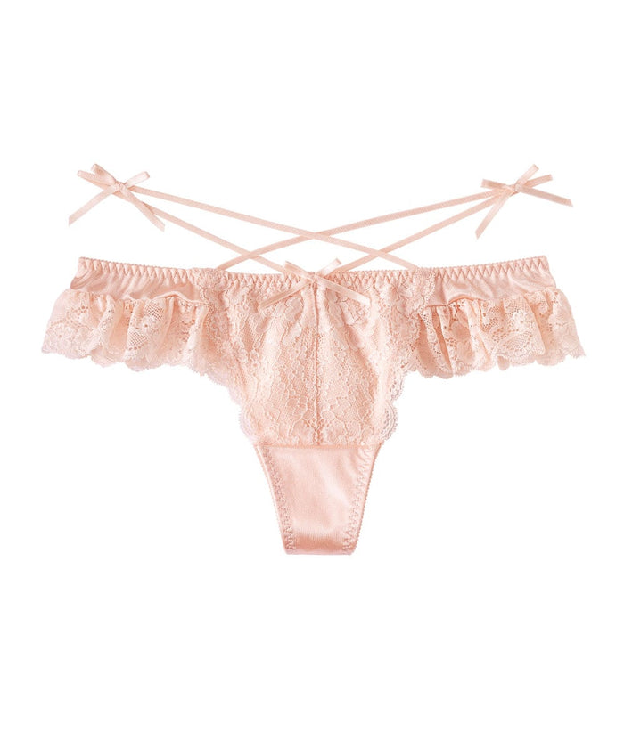 Satin Ribbon Thong