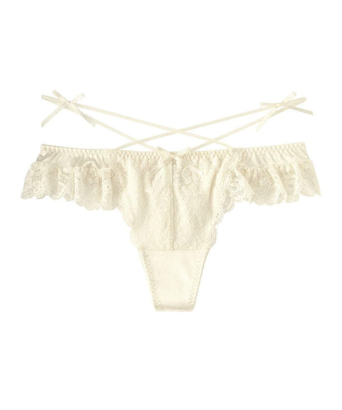 Satin Ribbon Thong