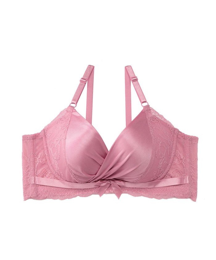 Satin Side Support Push-Up Bra