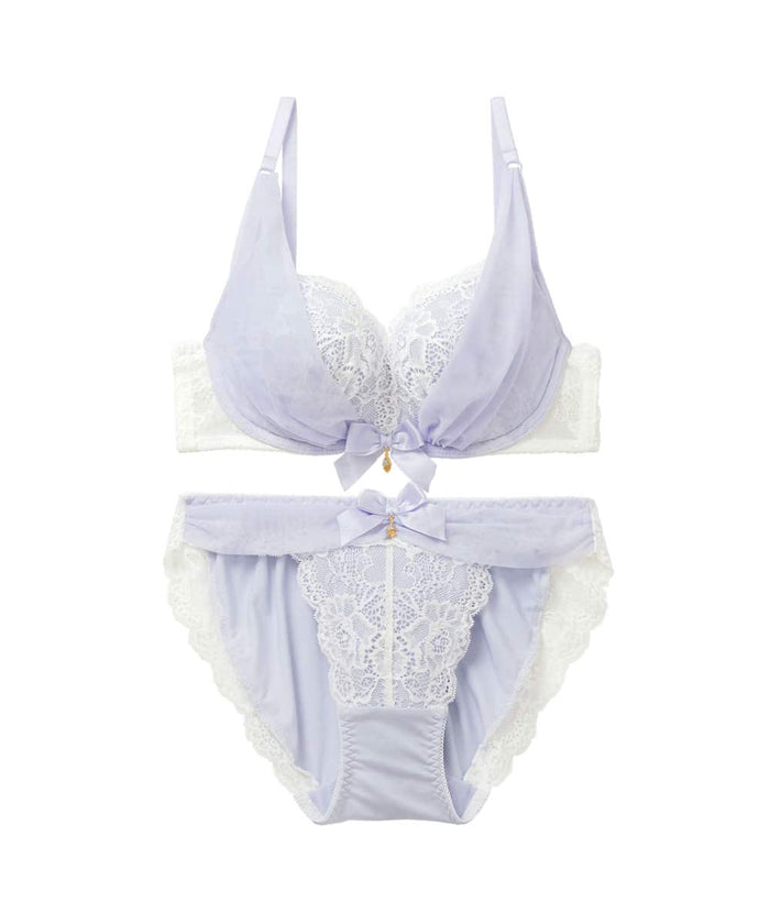 Sayuri Deluxe Sheer Push-Up Bra & Panty