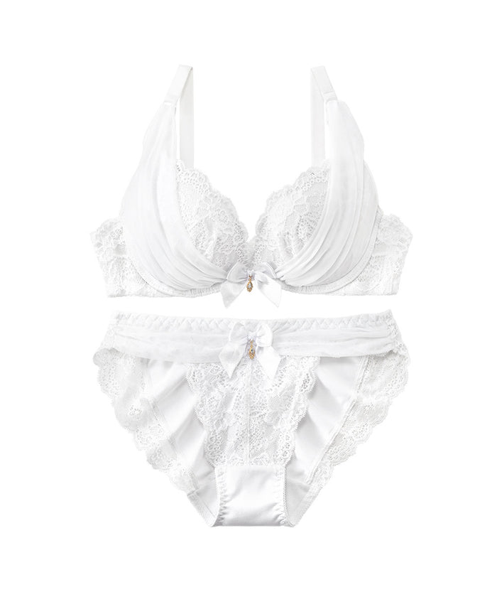 Sayuri Deluxe Sheer Push-Up Bra & Panty