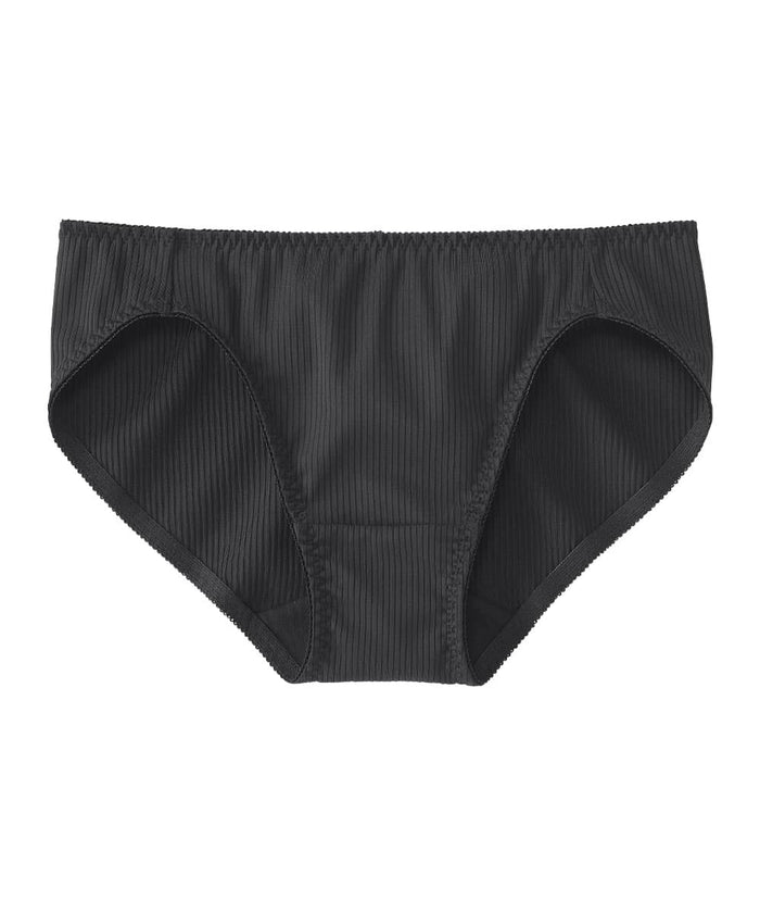 Seamless Ribbed Fabric Bikini Panty