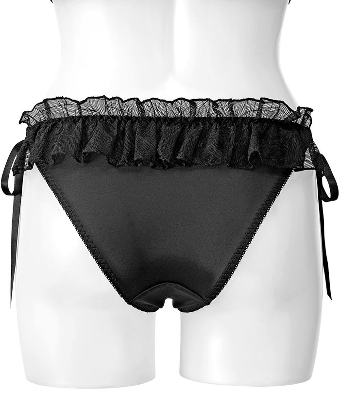 Sheer Check String Cheeky