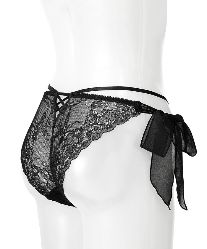 Sheer Flower String Cheeky