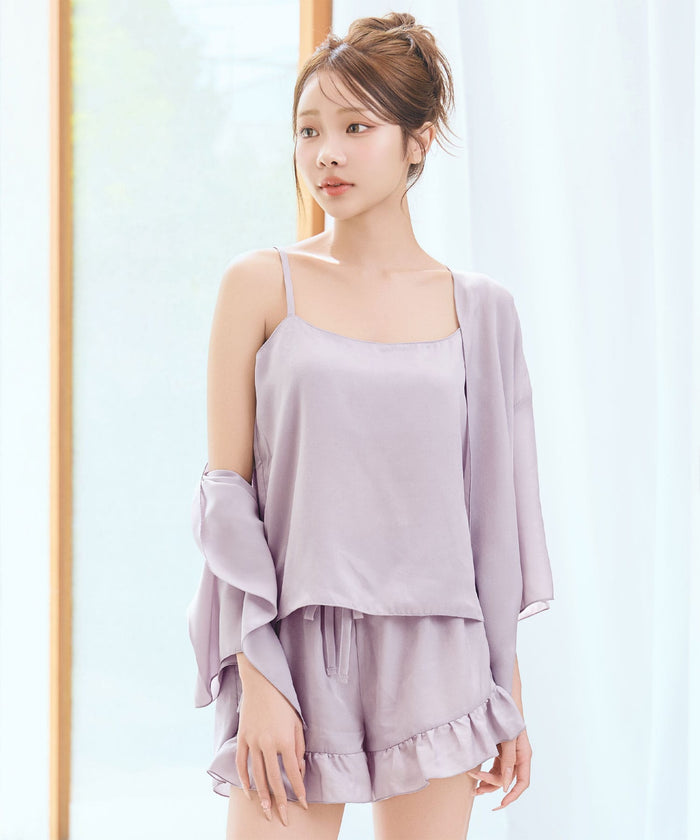 Silky Shorts 3-Piece Set