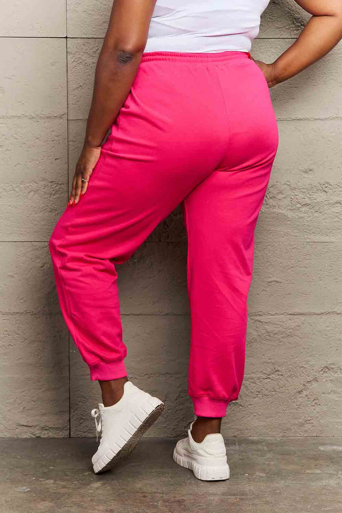 Simply Love Full Size Drawstring BUTTERFLY Graphic Long Sweatpants