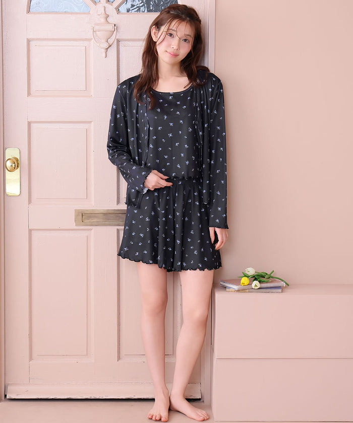 Small Floral Long Sleeve 3-Piece Set