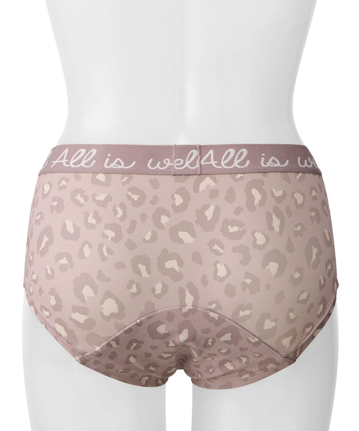Smokey Leopard Hip-Hugger Period Panty