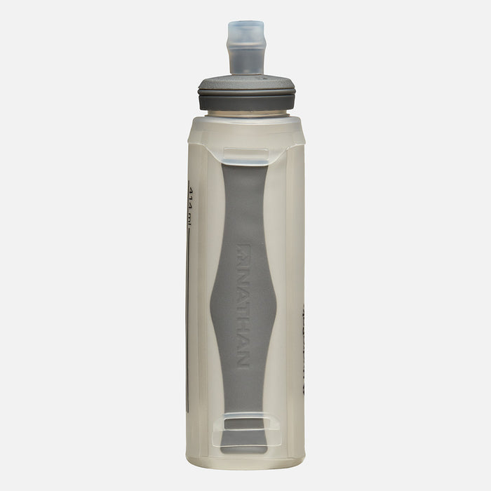 color:Clear||seo:14oz Soft Flask with ExoSpine - Back of Flask