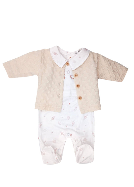 Space Dungaree & Long Sleeve Top (PHOTO PLEASE :)) Dungaree Tiny Chick