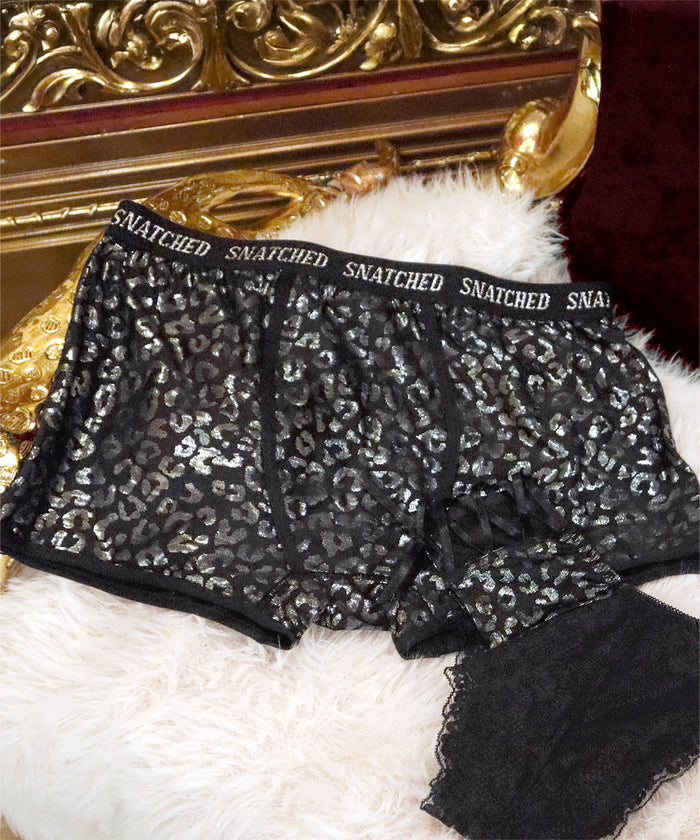 Sparkle Leopard Boxer (Men's)