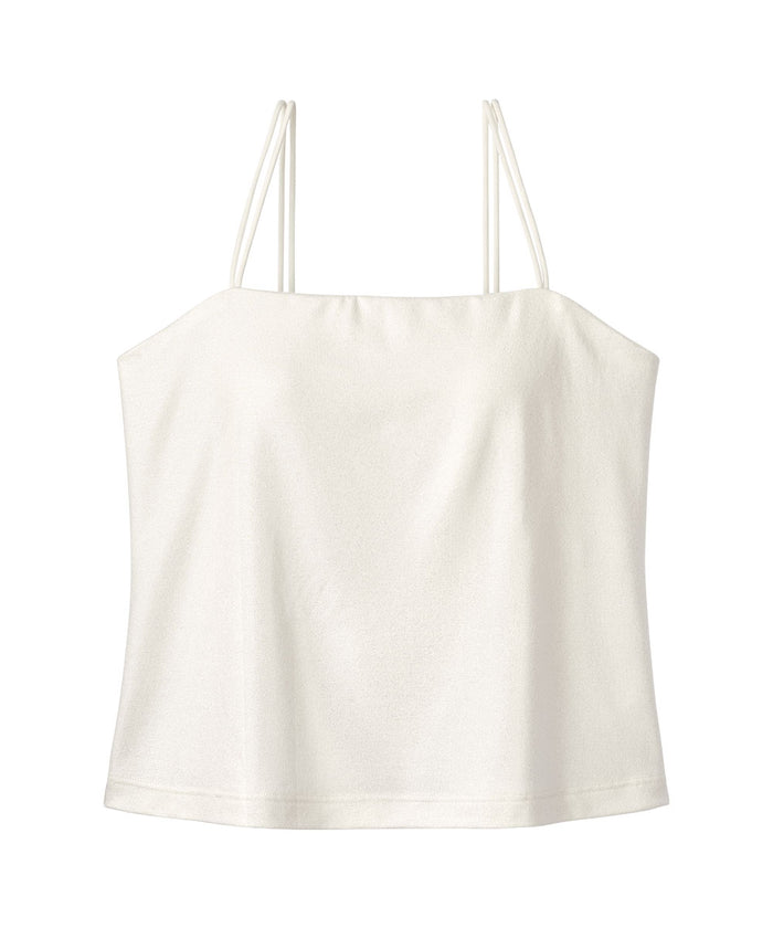Sparkly Wireless Built-In Bra Camisole