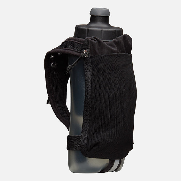 color:Black/Reflective Silver||view:sku image primary||seo:Nathan SpeedDraw 2 22oz Handheld Flask  - Black/Reflective Silver - Front Hero View