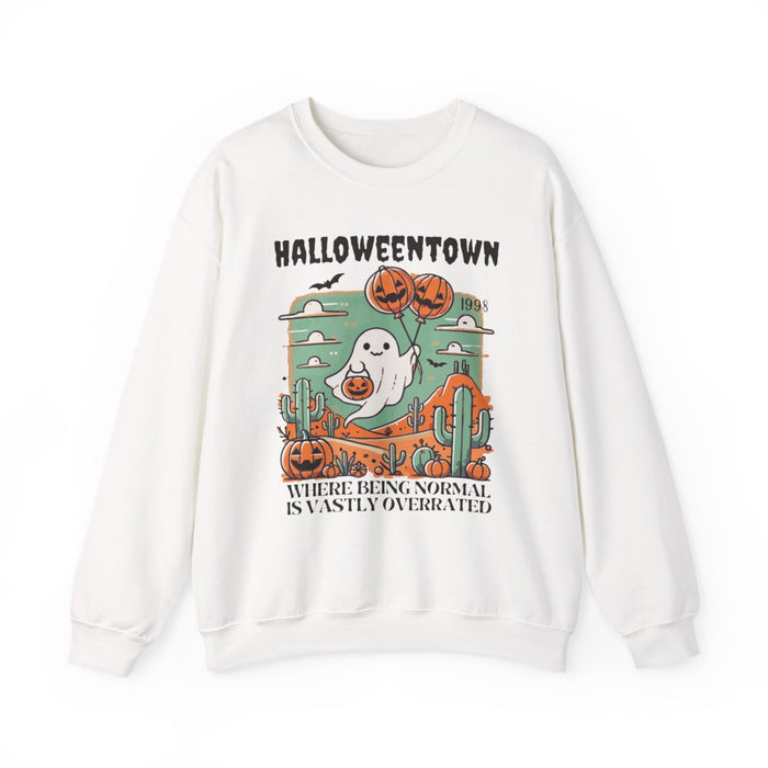 Spooky Town Ghost Halloween Sweatshirt - funny sweatshirt by Cheeky Business
