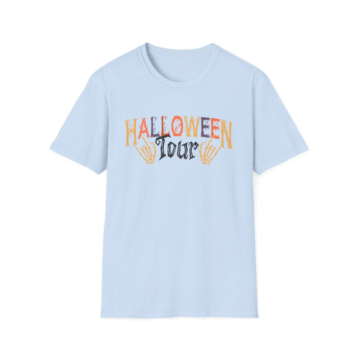 Spooky Town Tour Halloween T-Shirt - funny t-shirt by Cheeky Business