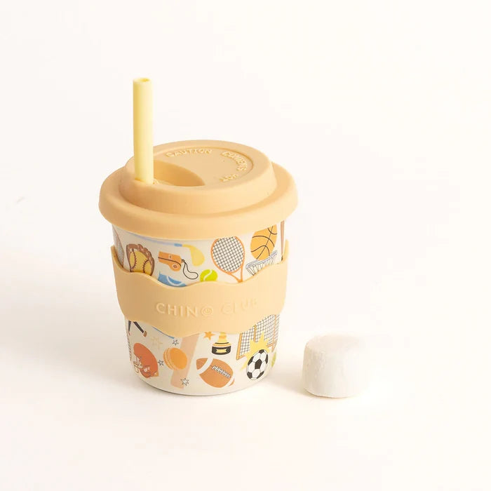 Sports Kids Keep Cup 240ml + Straw