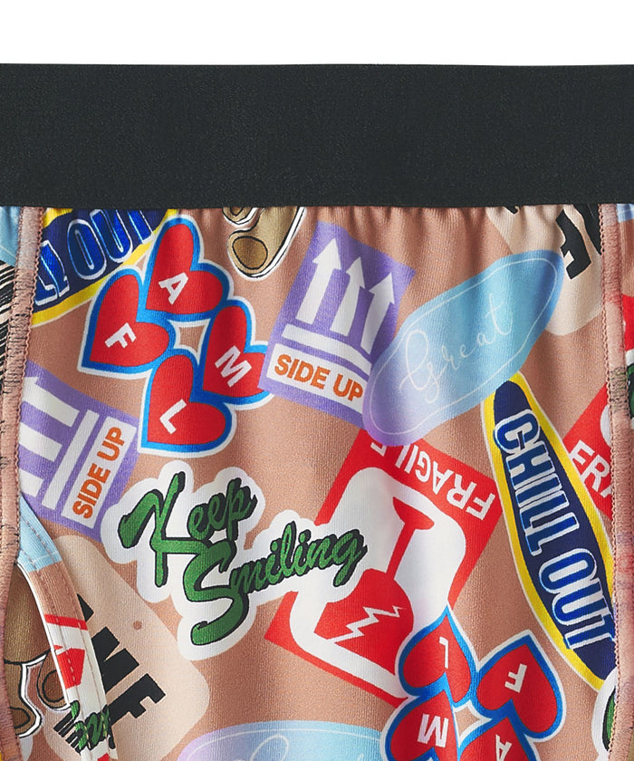 Sticker Print Boxer (Men's)