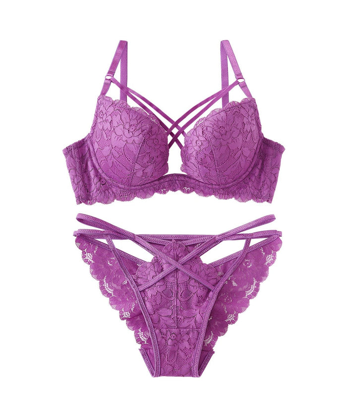 Strappy Push-Up Bra & Panty