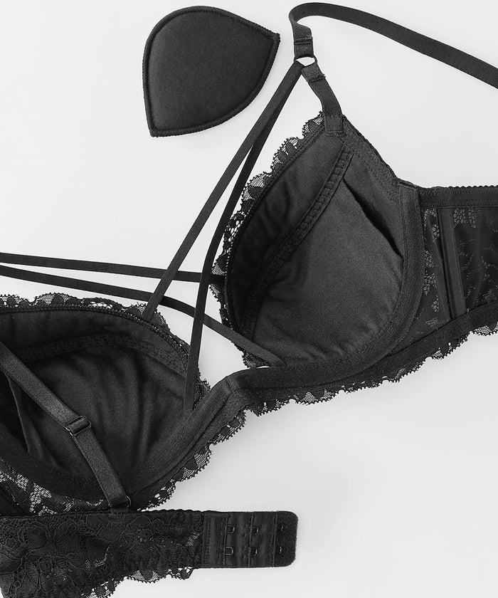 Strappy Push-Up Bra & Panty