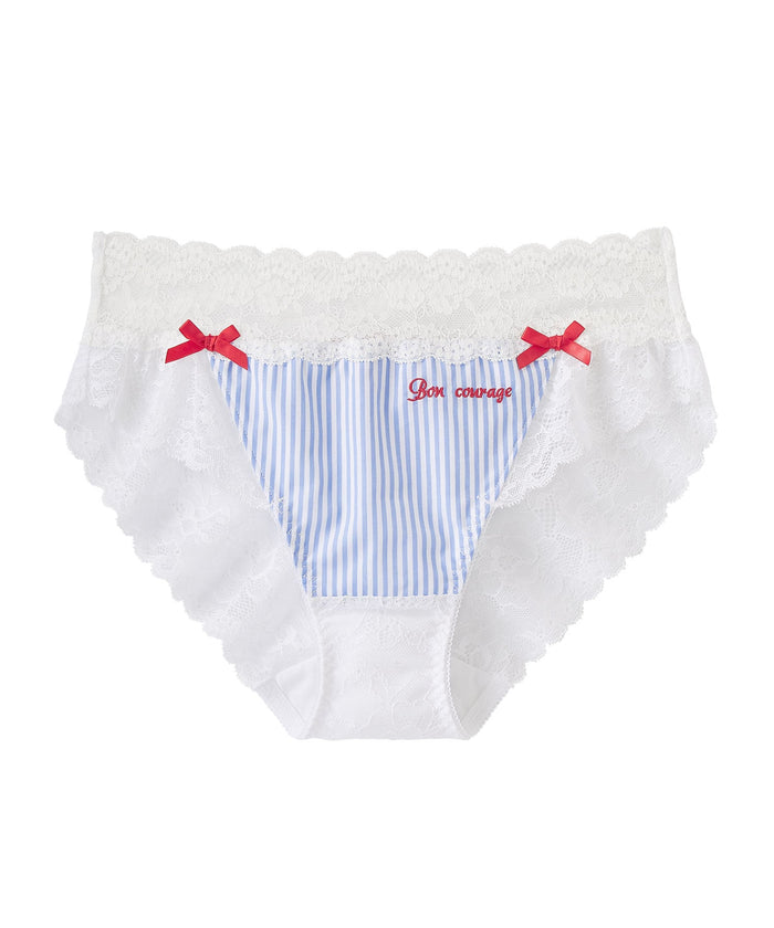 Striped Link Pair Bikini Panty
