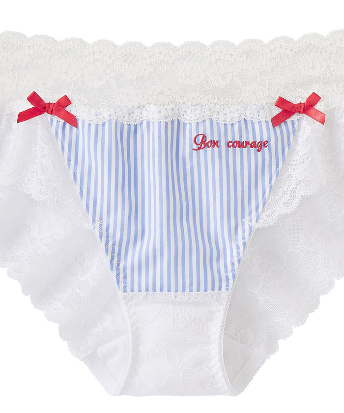 Striped Link Pair Bikini Panty