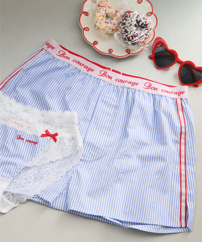 Striped Link Pair Boxer (Men's)