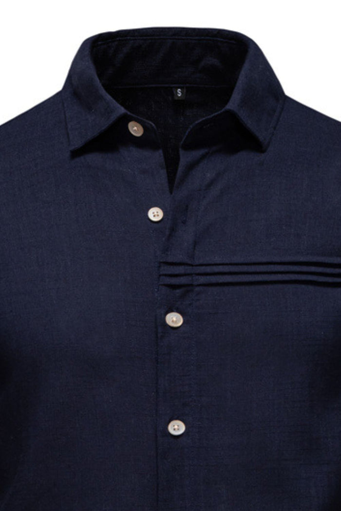 Stylish Men's Button Down Collared Neck Shirt for Every Occasion