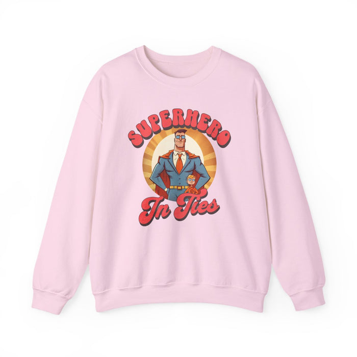 Superhero In Ties Sweatshirt - funny sweatshirt by Cheeky Business