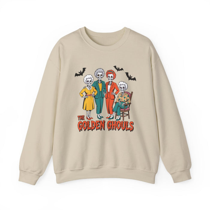 The Golden Ghouls Halloween Sweatshirt - funny sweatshirt by Cheeky Business