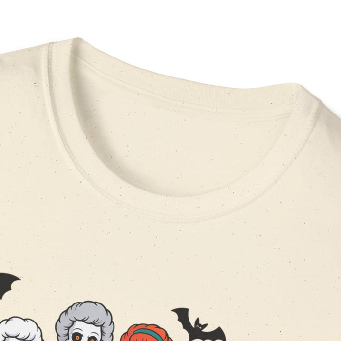 The Golden Ghouls Halloween T-Shirt - funny t-shirt by Cheeky Business