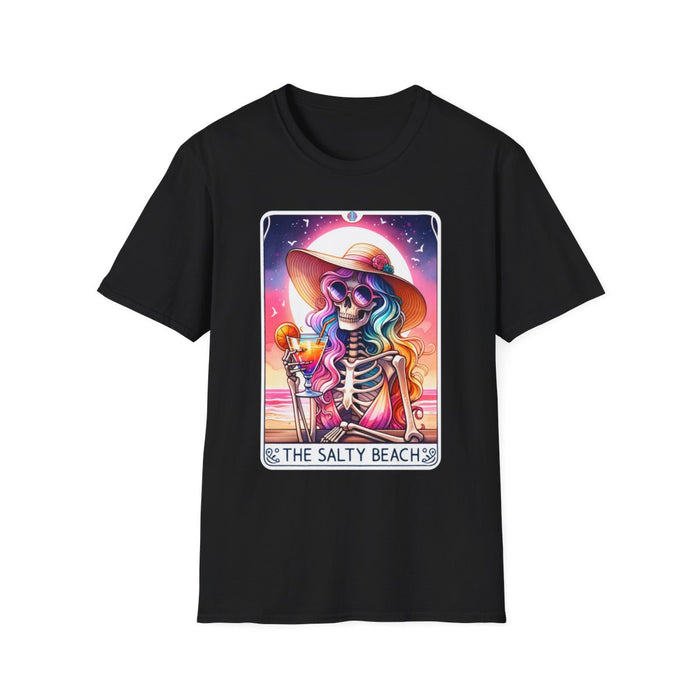 The Salty Beach Tarot Graphic T-Shirt - funny t-shirt by Cheeky Business