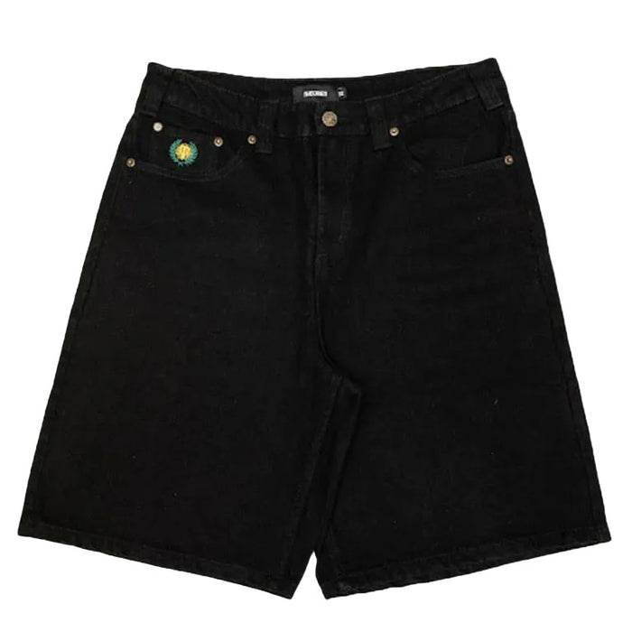 Theories Plaza Jeans Shorts Black