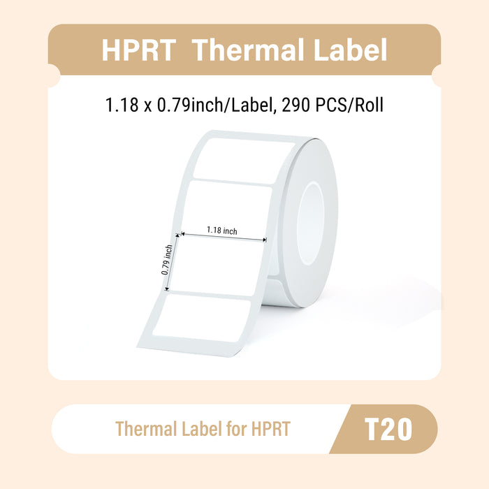 Thermal Labels for T20/ T260LR Label Printer
