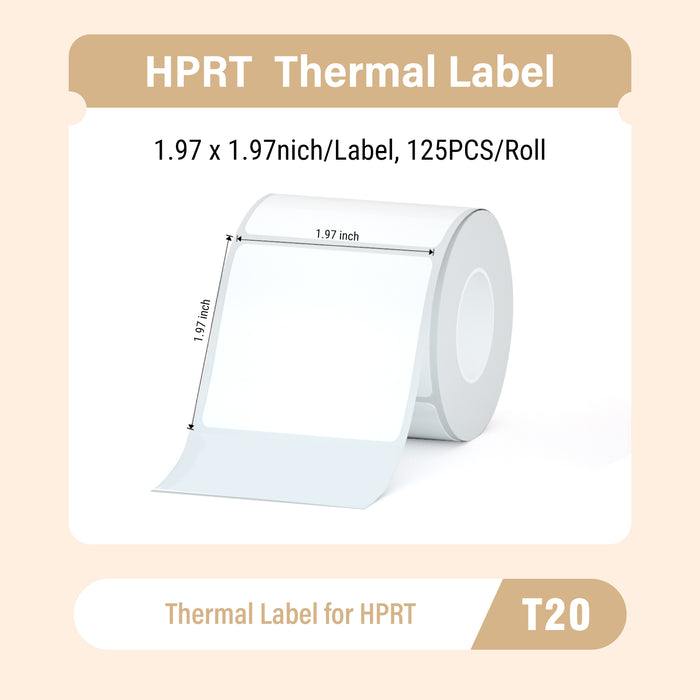 Thermal Labels for T20/ T260LR Label Printer
