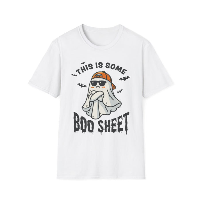 This Is Some Boo Sheet Funny Ghost Halloween T-Shirt - funny t-shirt by Cheeky Business