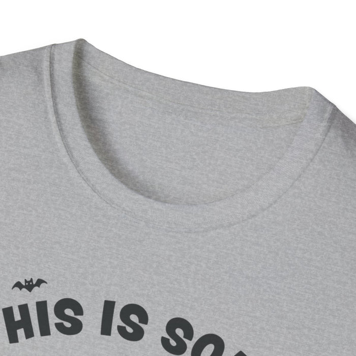This Is Some Boo Sheet Funny Ghost Halloween T-Shirt - funny t-shirt by Cheeky Business
