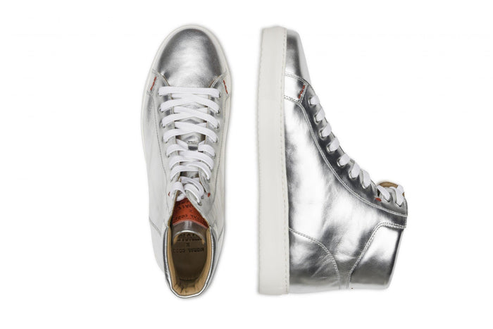 Moral Code Thrive Men's High-Top Sneaker -  #color_silver