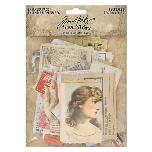 Tim Holtz Ephemera Pack Keepsakes