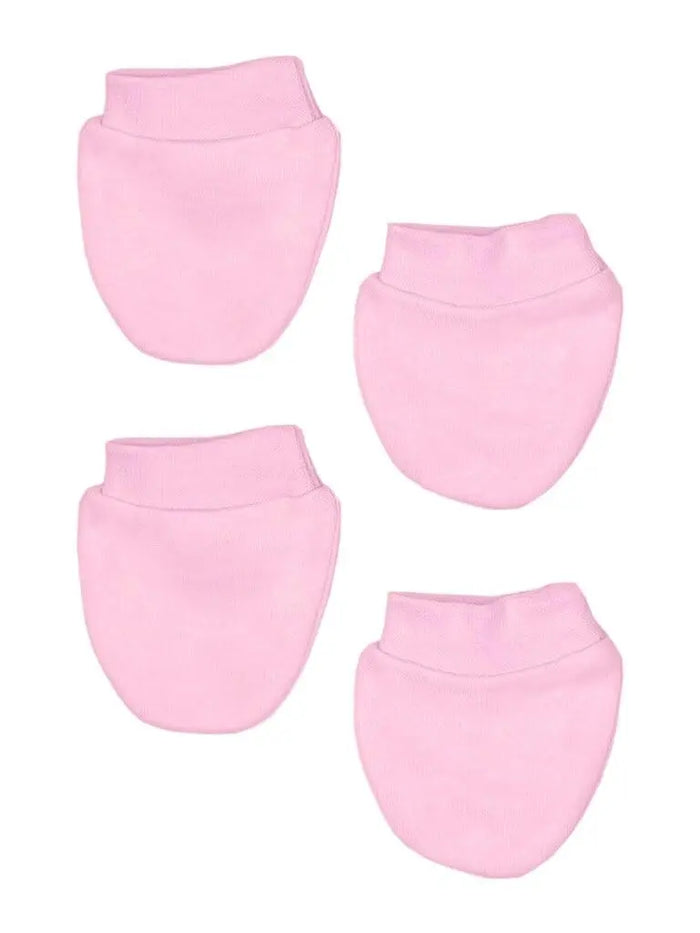 Tiny Baby Scratch Mitts, 2 Pack, Pink Scratch Mitts Soft Touch