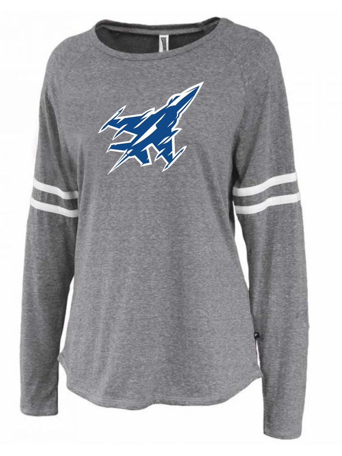 Top Gun Striped Womans Long Sleeve