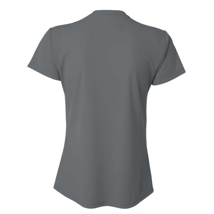 Top Gun WOMEN'S SHORT SLEEVE V-NECK BIRDS EYE MESH TEE