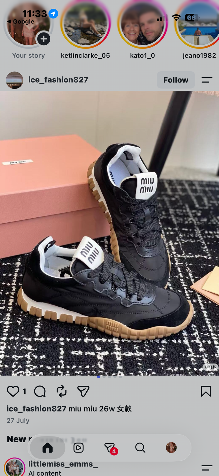 Miu Miu trainers