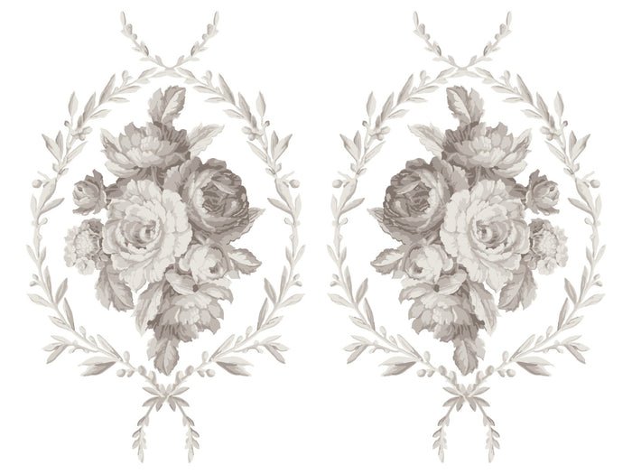 Trompe L'oeil Laurel IOD Paint Inlay