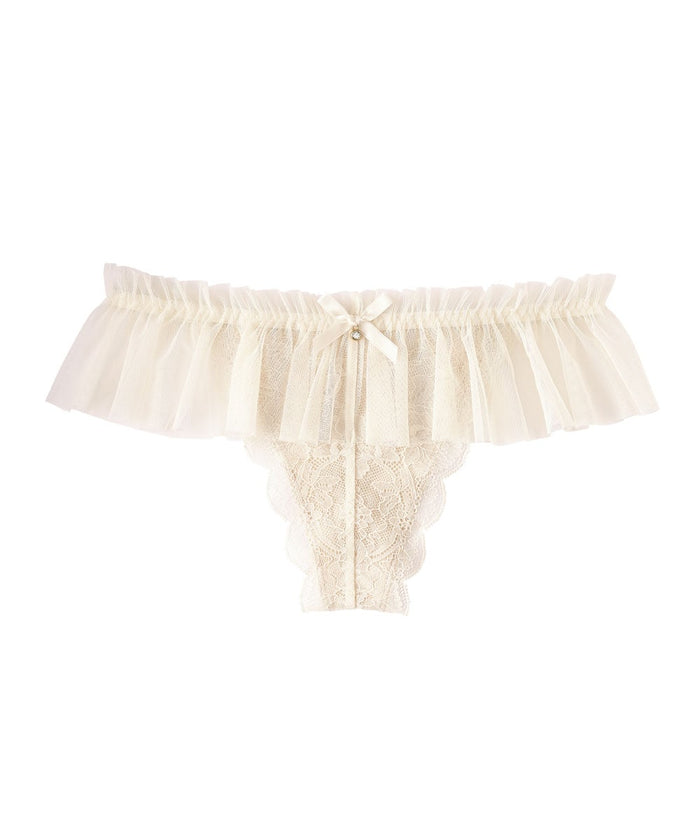Tulle Lace Thong